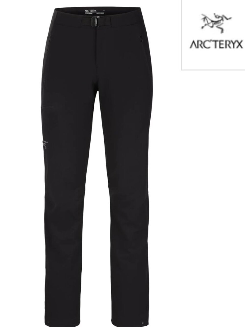 Arc’teryx Gamma LT Pants Size 8 Black Hiking Outdoors $269